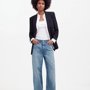 Madewell petite low slung baggy jeans